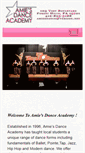 Mobile Screenshot of amiesdanceacademy.com